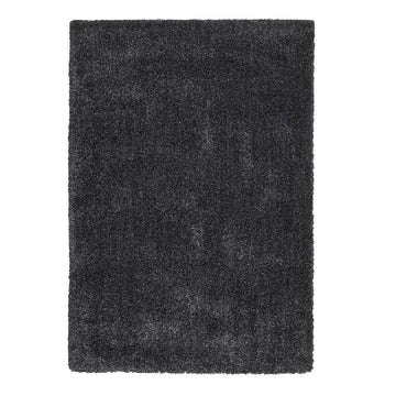Dark Grey Super Soft Shaggy Luxury Floor Rug 5cm Long Pile